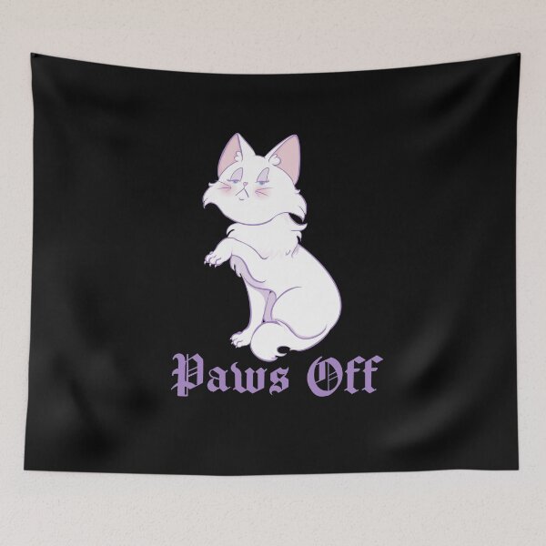 Item preview, Paws Off Snooty Cat designed and sold by Pastel Magic.