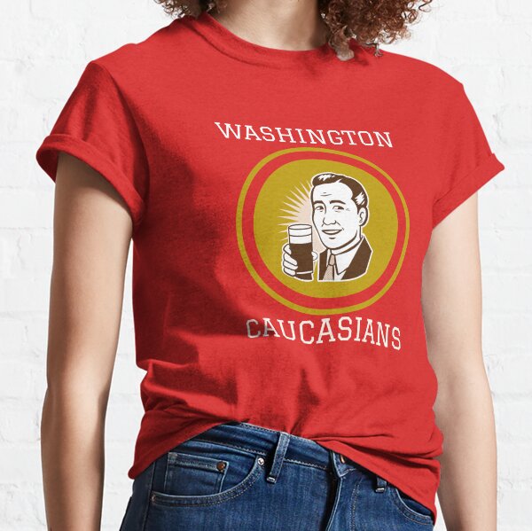 Caucasians' t-shirt goes viral for mocking NFL's Redskins