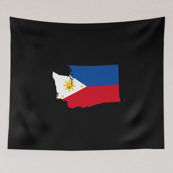 Aperçu de l'œuvre Fierté philippine de Washington créée et vendue par FilipinoMerch.
