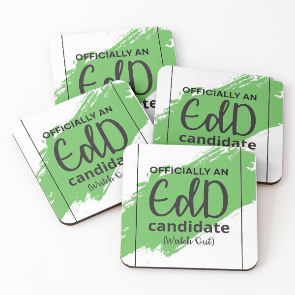 Artikelvorschau, EdD Candidate - Humorvolle Feier für Doktoranden entworfen und verkauft von statsandcats.