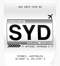 Sydney Airport Poster