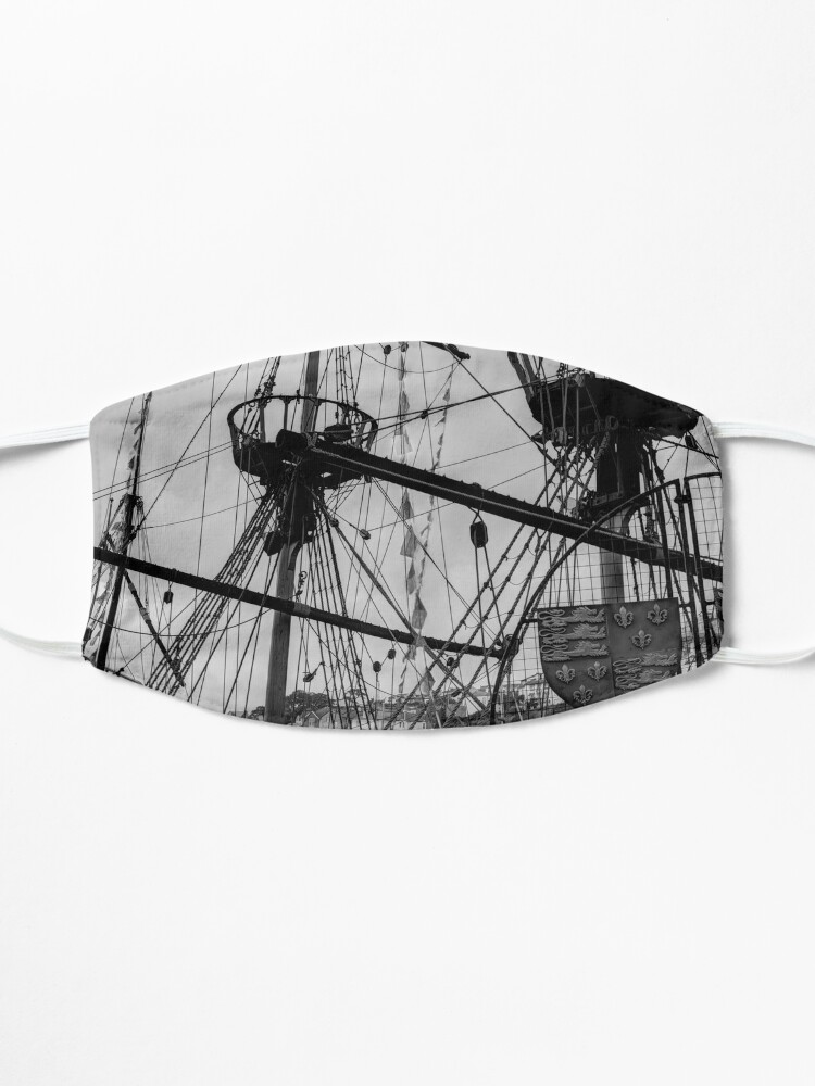 Alternate view of Pirate ship Mask