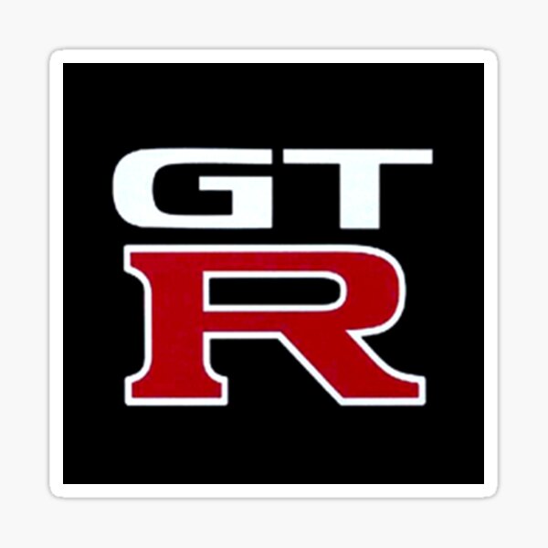 Nissan Gtr Logo Sticker By Bp125 Redbubble - gtr logo sticker roblox