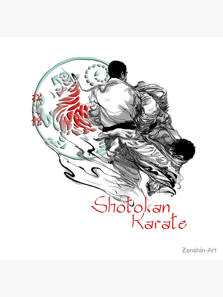 Shotokan Karate TakeDown - Martial Arts Design | Art Board Print