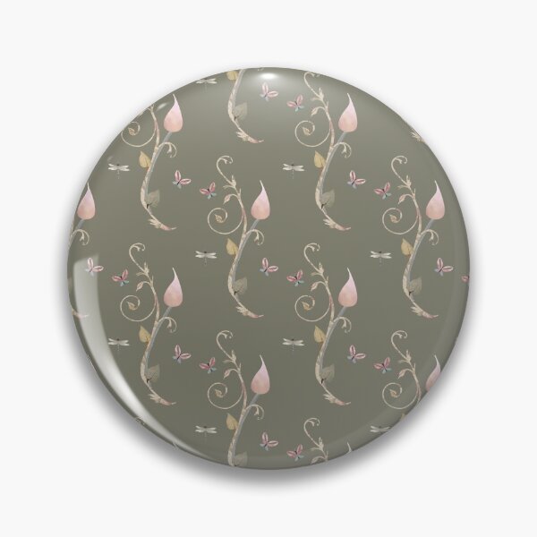 Item preview, Vintage floral butterfly and dragonfly. Shabby Chic Caroline Laursen original designed and sold by Caroline Laursen.