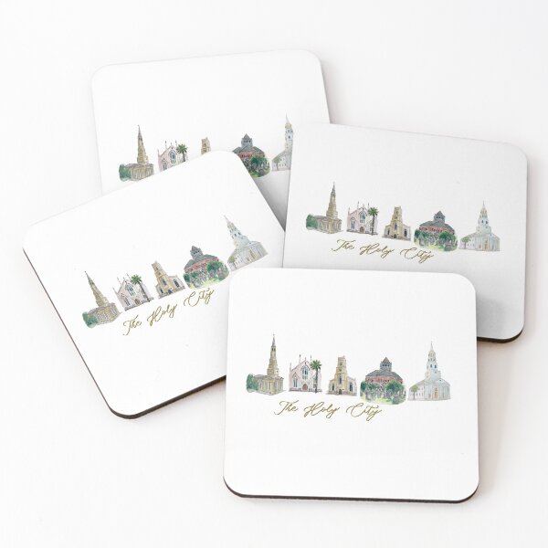 Item preview, Holy City Churches designed and sold by paigecaffarel.