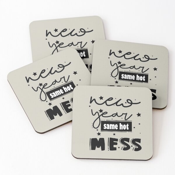 Item preview, new year same hot mess designed and sold by smartness-shop.
