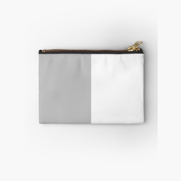 Item preview, Silver Gray And White Half And Half designed and sold by rewstudio.