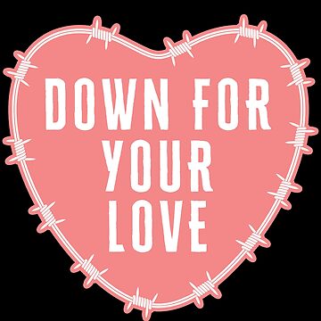 THE BOYZ Reveal Down for Your Love Cool Lyrics Pink | Art Board Print