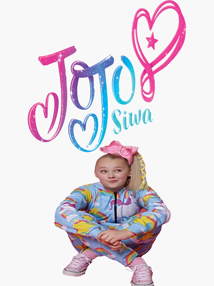 "jojo siwa stickers" Sticker by PoorMen Redbubble