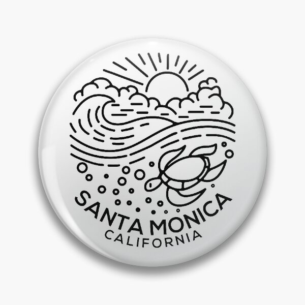 Item preview, Santa Monica CA designed and sold by HalpinDesign.