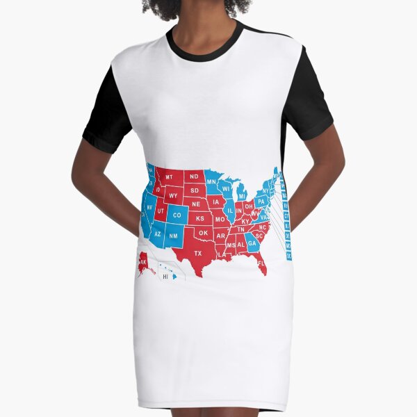 2020 US Election Results - Joe Biden Graphic T-Shirt Dress