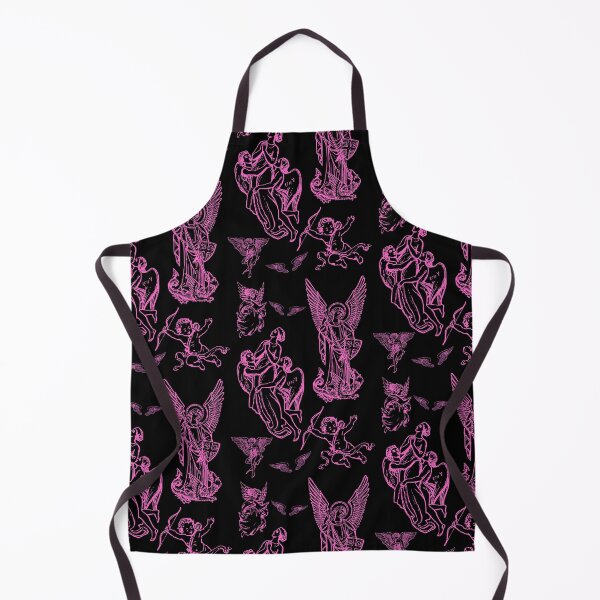 Aperçu de l'œuvre Tatouage Angelic Neon Pink Design créée et vendue par LittleIconShop.