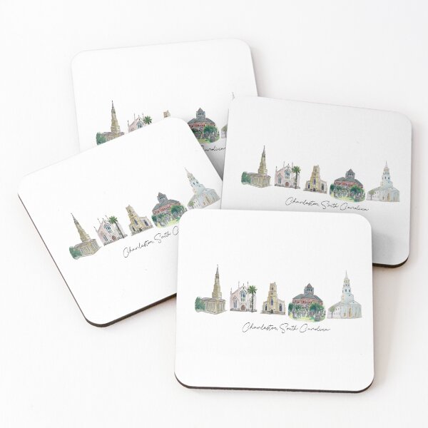 Item preview, Charleston Churches designed and sold by paigecaffarel.