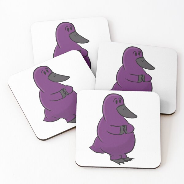 Item preview, Purple platypus  designed and sold by HolguinArt.
