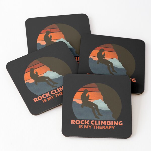 Item preview, Rock Climbing Is My Therapy designed and sold by Windmill Wildflowers.