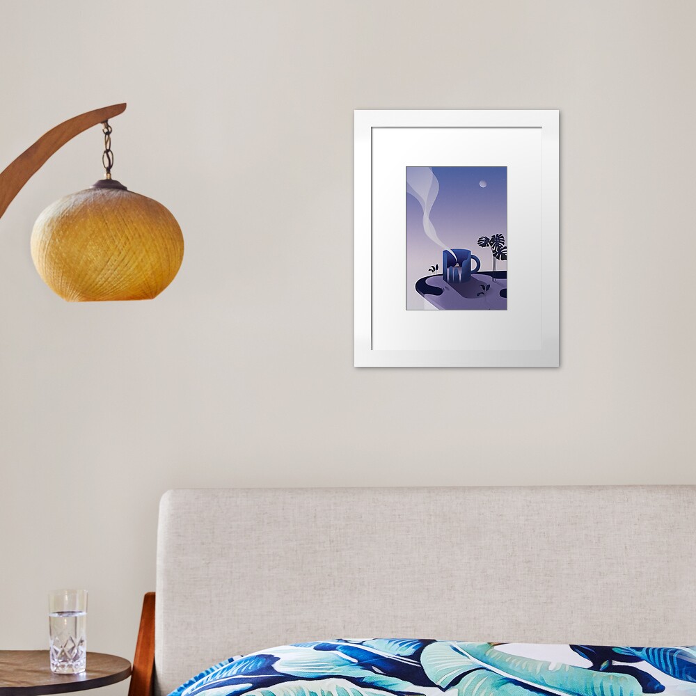 Dream a little dream Framed Art Print