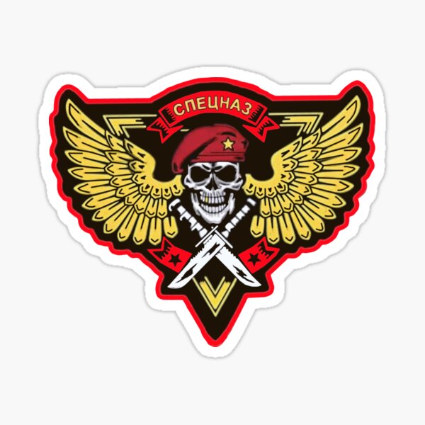 Spetsnaz Stickers Redbubble - slavs roblox decal