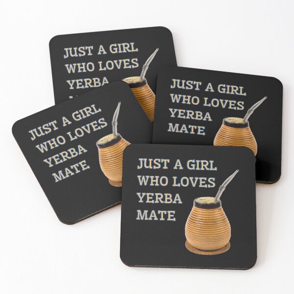 Item preview, Just a girl who loves yerba mate designed and sold by Diamaber.