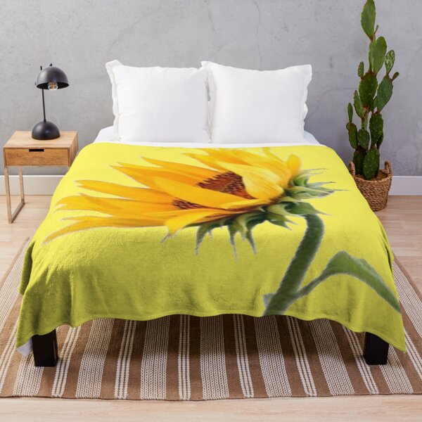 Item preview, YELLOW BLOOMING SUNFLOWER  YELLOW ART designed and sold by sharlesart.