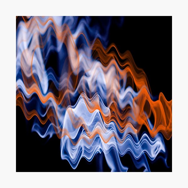 Wave Lengths Photographic Print