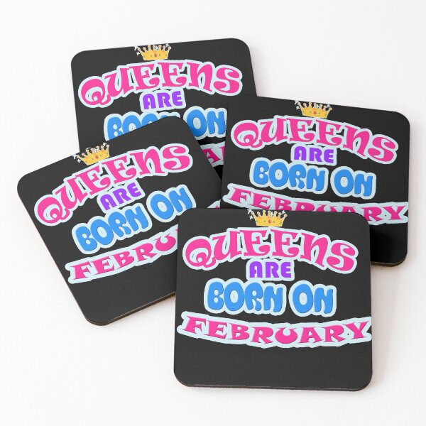 Item preview, Queens are born on february designed and sold by hakiseller.