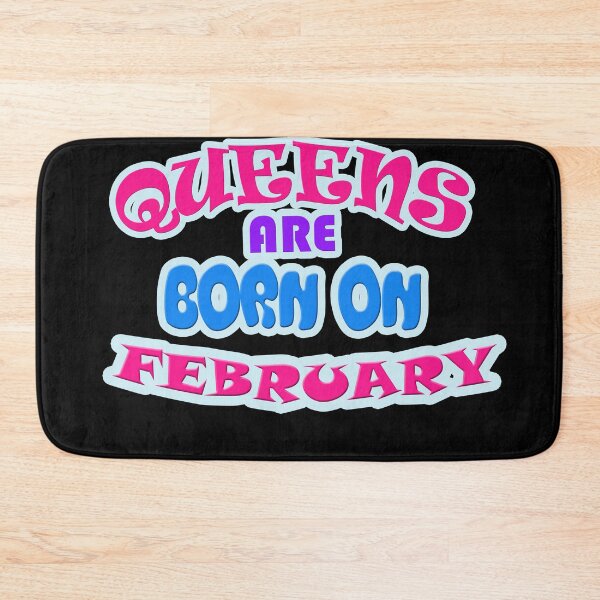 Item preview, Queens are born on february designed and sold by hakiseller.