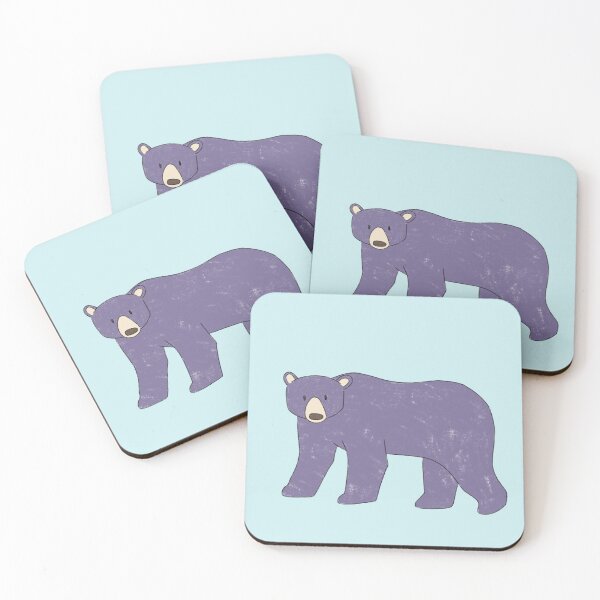 Item preview, Adorable Minimalist Black Bear designed and sold by bassoongirl123.