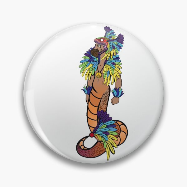Item preview, Quetzalcoatl Aztec Deity designed and sold by JNYtree.