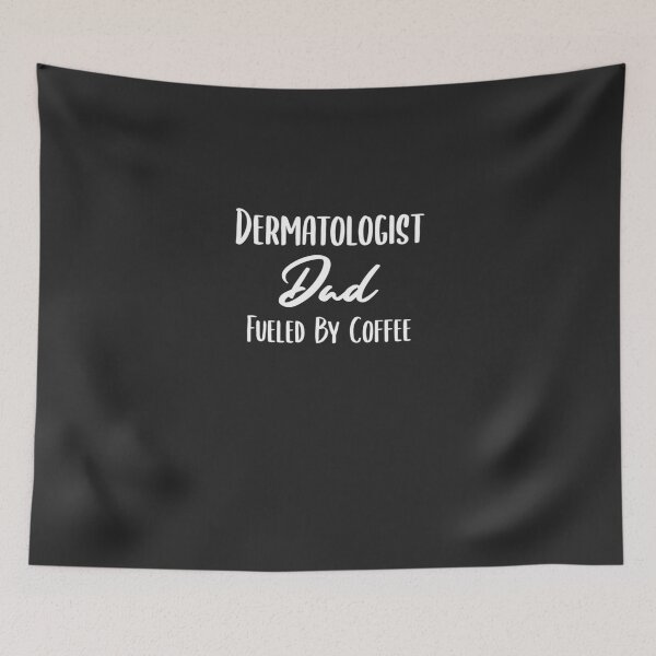 Item preview, Funny Dermatologist Dad Fueled By Coffee - Dad Skincare Gift designed and sold by EricJP.