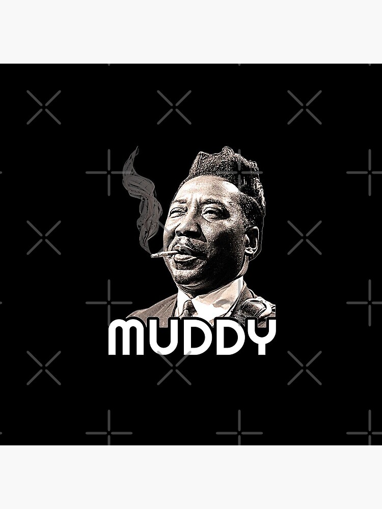 Disover Muddy Waters // Blues Icon Tribute Pin Button