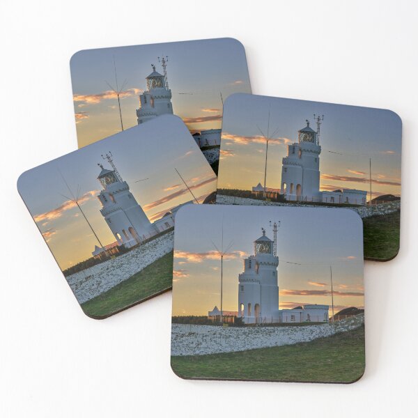 Item preview, St Catherines Lighthouse Sunset designed and sold by manateevoyager.