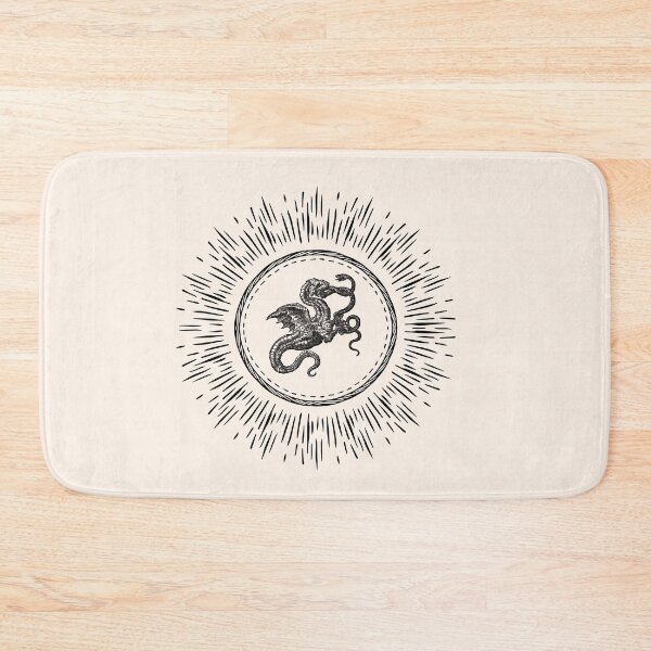 Item preview, Vintage Serpent Ouroboros Ancient Esoteric Symbol  designed and sold by TheaDesign.