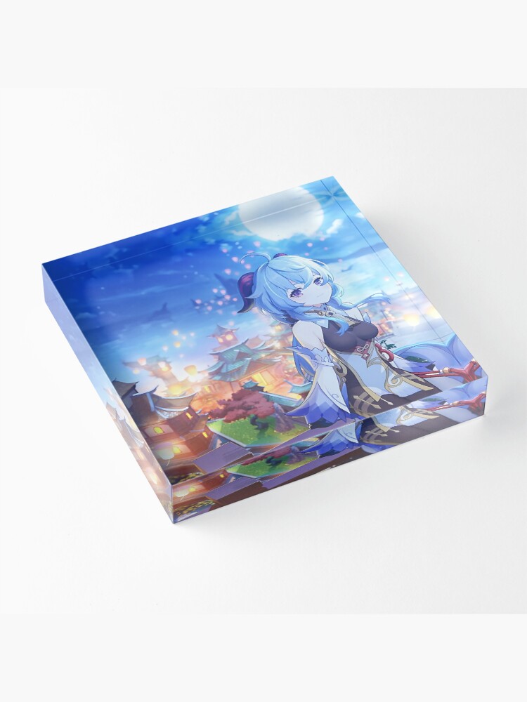 Alternate view of Ganyu Genshin Impact Acrylic Block