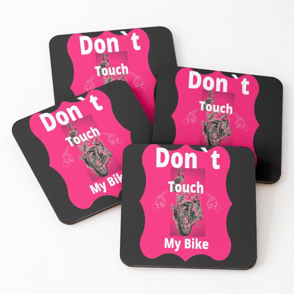 Item preview, Warning Don't Touch My Bike Motorbike  designed and sold by Ettevehs.