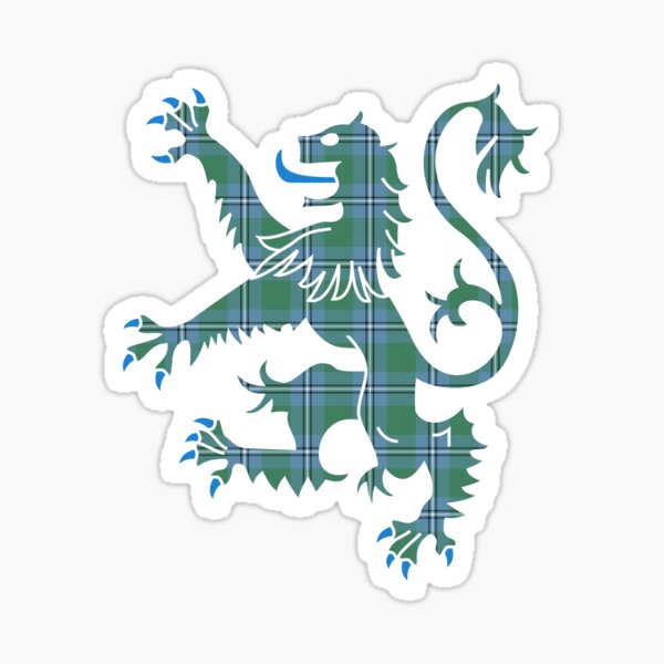 Irvine of Drum Tartan Sticker