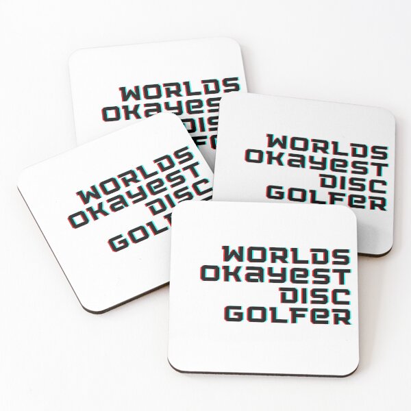 Item preview, Worlds okayest disc golfer designed and sold by Sweet Champagne Designs.