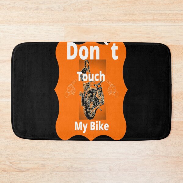 Item preview, Warning Don't Touch My Bike Motorbike  designed and sold by Ettevehs.