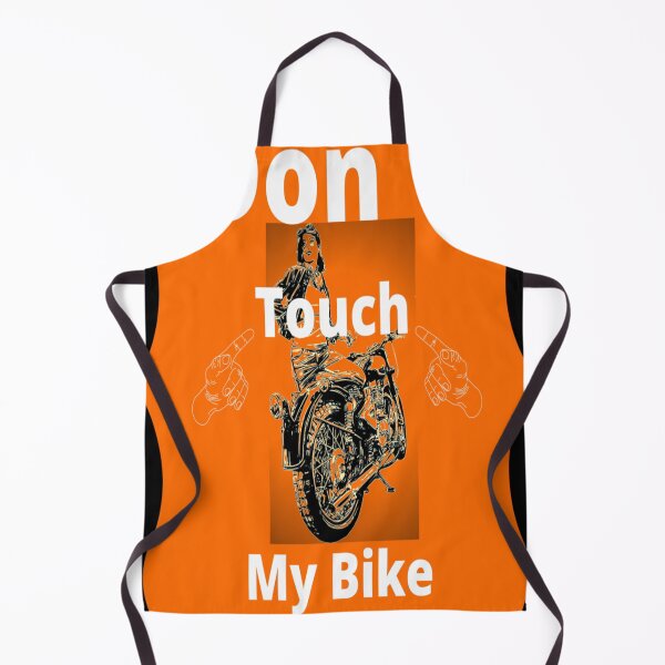 Item preview, Warning Don't Touch My Bike Motorbike  designed and sold by Ettevehs.