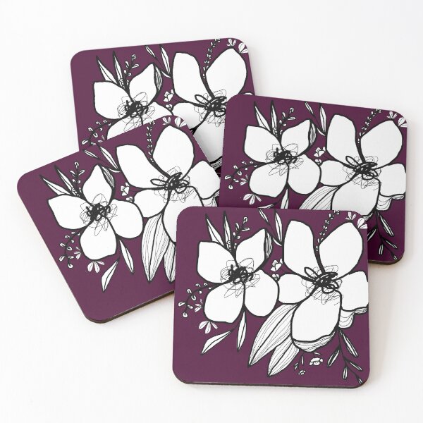 Item preview, Flower sketch designed and sold by GeiEnne.