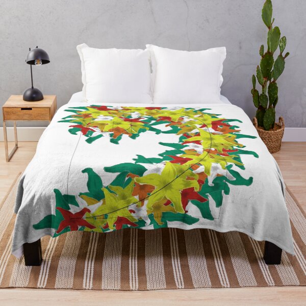 Item preview, Yellow-Orange Floral Golden Ratio Spiral designed and sold by kaiello1.