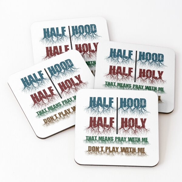 Artikelvorschau, Half Hood Half Holy Beten Sie mit mir, spielen Sie nicht mit mir entworfen und verkauft von Rami Khalifah.