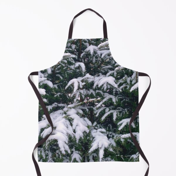 Item preview, Snowy on green hedge, pure nature landscape in the wintermood designed and sold by Between Clouds.