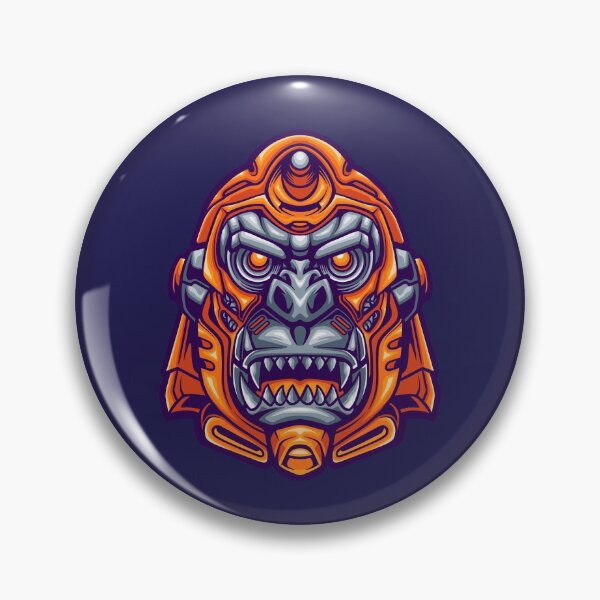 Item preview, Head Angry Gorilla Mascot Robot designed and sold by Spot Sweet.
