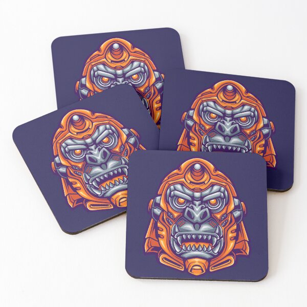 Item preview, Head Angry Gorilla Mascot Robot designed and sold by Spot Sweet.