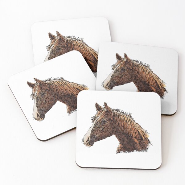 Item preview, Horse head vector illustration designed and sold by ranker666.