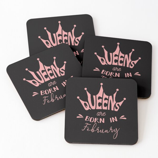 Item preview, Queens Are Born In February designed and sold by sasigifts.