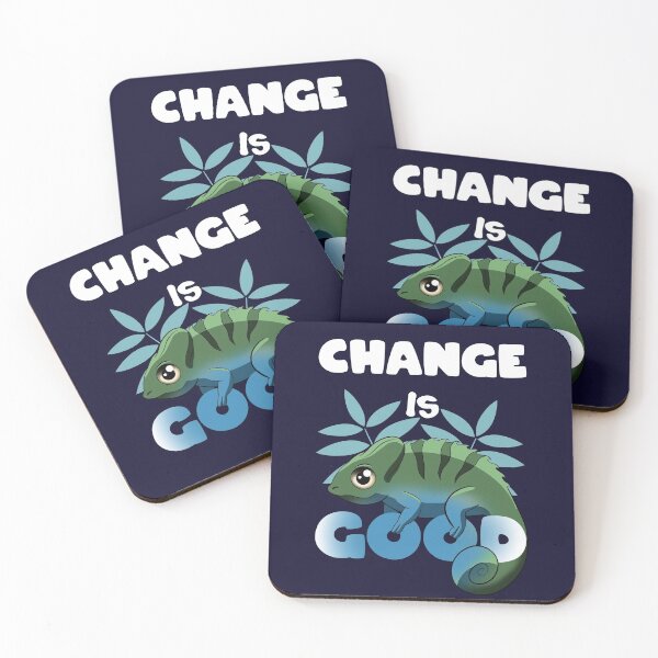 Item preview, Change is good Chameleon designed and sold by Lambo-Designs.