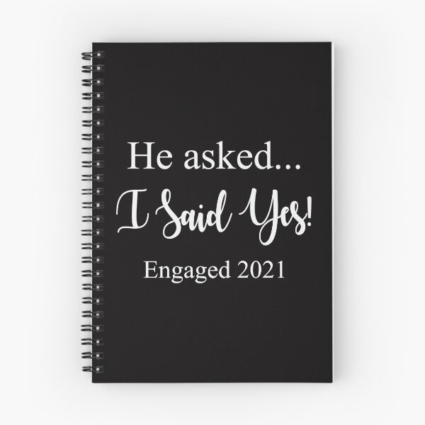 Item preview, He Asked I Said Yes Engaged 2021 designed and sold by sasigifts.
