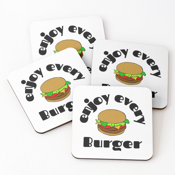 Item preview, Enjoy Every Burger Food designed and sold by dino8.